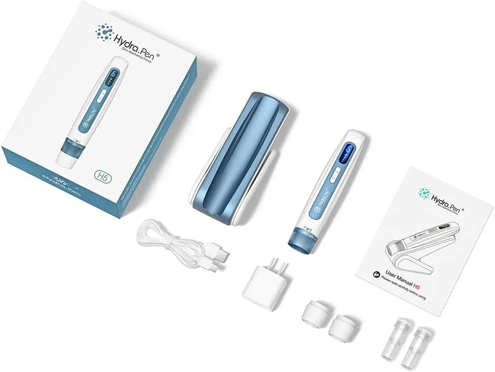 Hydra Pen H5 ใหม่ สารบรรทุกการฉีดน้ํายาเซรั่ม EMS และ Microneedling การใช้งานอัตโนมัติ 6