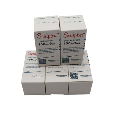 สารเติมผิวหนัง PLLA โพลี- l- แล็คติกแอซิด 1 ถัง x5ml สารเติมผิวหนัง