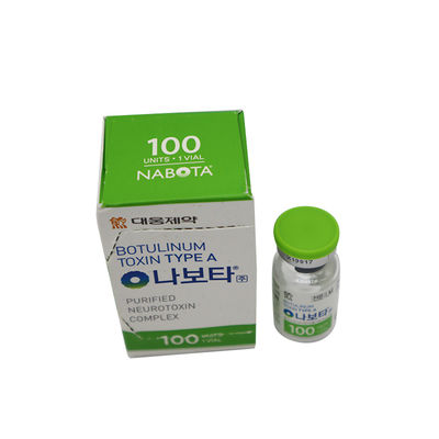 การยกใบหน้า Botlax Nabota 100iu การกําจัดริ้วรอย