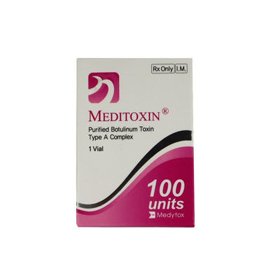 Meditoxin 100iu Botulax Nabota ล้างรอยขน Btx