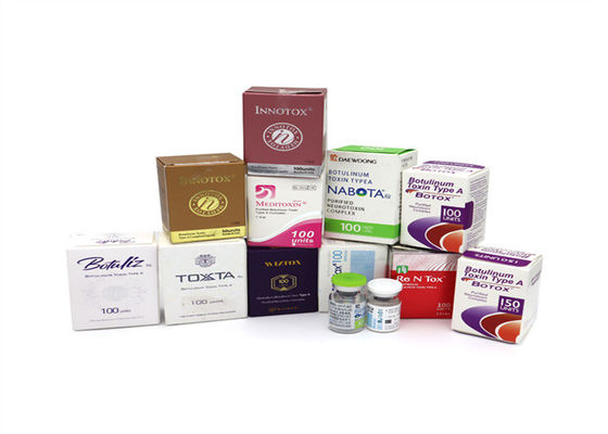 ประเภท A 100iu 150iu Innotox Nabotas Botulaxs Meditoxins Botox Anti wrinkles การเสริมหน้า