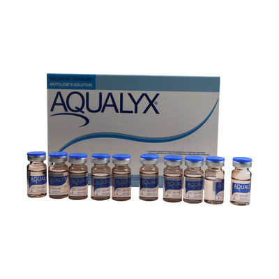 สูตรฉีด Aqualyx ที่มีประสิทธิภาพในการลดน้ําหนัก สูตรละลายไขมัน 8Mlx 10vails Aqualyx