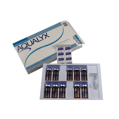 สูตรฉีด Aqualyx ที่มีประสิทธิภาพในการลดน้ําหนัก สูตรละลายไขมัน 8Mlx 10vails Aqualyx