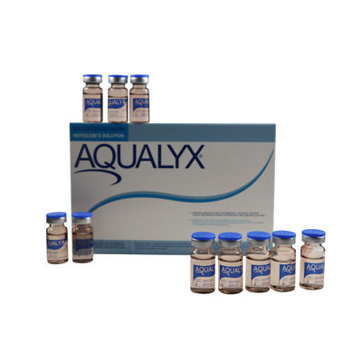สูตรฉีด Aqualyx ที่มีประสิทธิภาพในการลดน้ําหนัก สูตรละลายไขมัน 8Mlx 10vails Aqualyx