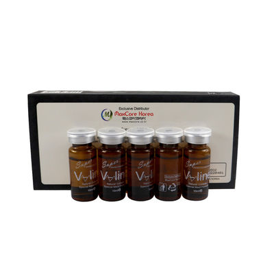 V Line Sol Fat Dissolving Injections Face Lipolytic Super 5pcs*10ml การฉีดน้ํามันในใบหน้า