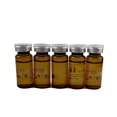 V Line Sol Fat Dissolving Injections Face Lipolytic Super 5pcs*10ml การฉีดน้ํามันในใบหน้า