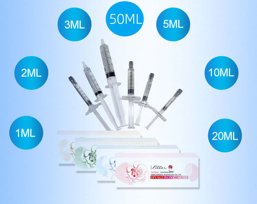 สารเติมผิวหนัง รอยขจัด 1ml 2ml 3ml 5ml 10ml 20ml 50ml HA Filler การฉีดกรดไฮยอลูรอนิก