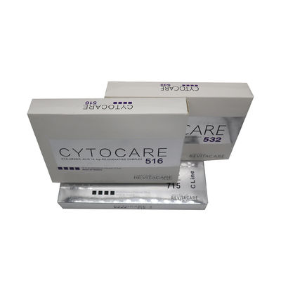 ยาป้องกันการแก่ตัว Cytocare 532 715 516 REVITACARE Skin Booster 5 ml X 10 กระปุก / 5 กระปุก 4 ml X 5 กระปุก