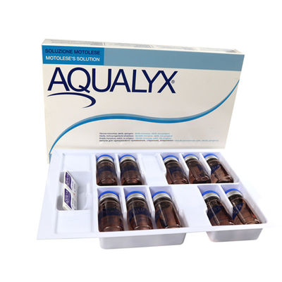สินค้าความงาม Aqualyx การละลายไขมันสําหรับการลดน้ําหนัก V line ร่างกายและใบหน้า