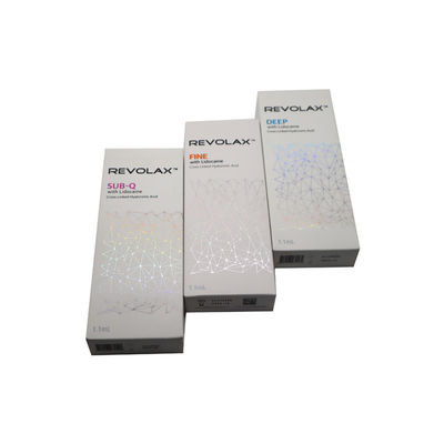 REVOLAX ฟิลเลอร์กรดไฮยาลูโรนิกเกาหลีด้วยการฉีด LIDO Dermal Filler