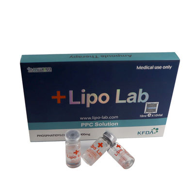 การละลายไขมัน Lipolab PPC การฉีดไขมันในท้อง 10*8ml
