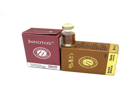 การฉีดโบทูลินั่มท็อกซินในรูปแบบของเหลว Innotox Safety 50iu 100iu