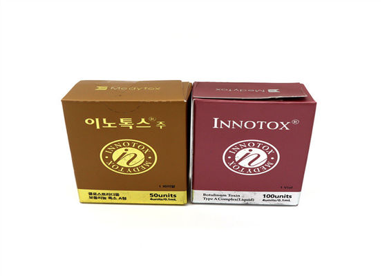 การฉีดโบทูลินั่มท็อกซินในรูปแบบของเหลว Innotox Safety 50iu 100iu