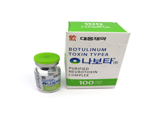 Nabota 100U Injections ประเภท A โดย Daewoong กระปุกยาไร้สี