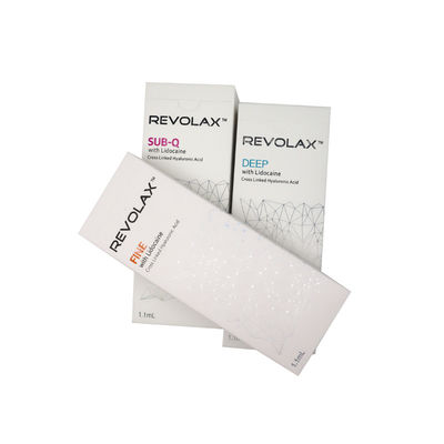 สารเติมเต็มกรดไฮยาลูรอนิก Revolax Fine Deep Sub-q สำหรับริมฝีปาก Revolax