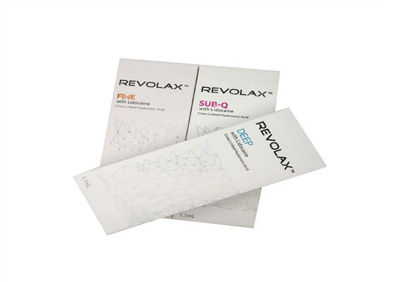 Revolax Deep Pure Hyaluronic Acid สําหรับการเสริมผิวหน้า ด้วย 20 มิลลิกรัม/มิลลิตร