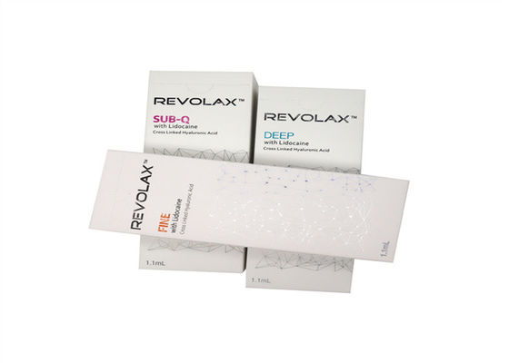สารเติมเต็มกรดไฮยาลูรอนิก Revolax Fine Deep Sub-q สำหรับริมฝีปาก Revolax