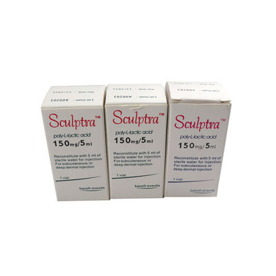 150mg ขนาดผง PLLA โพลี- l- แล็คติกแอซิด 5 ml เติมยาลดความแก่