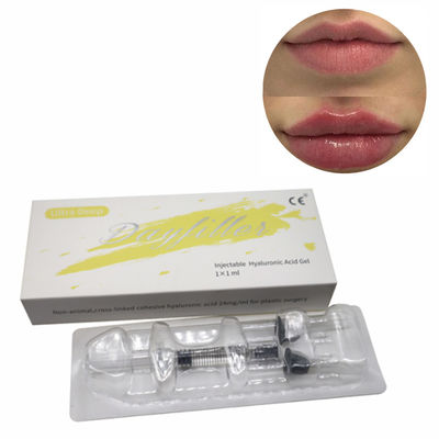 ไฮยอลูรอนิกแอซิด Dermal Filler Cross Linked โซเดียมไฮยอลูรอนาต 1 ml 2 ml 5 ml