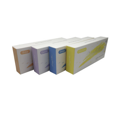 1ml 2ml 5ml 10ml 20ml 100ml ไฮยอลูรอนอนิกแอซิด ผิวหนัง เติมสําหรับใบหน้า ปากหลัง จมูก