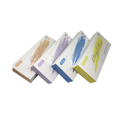 1ml 2ml 5ml 10ml 20ml 100ml ไฮยอลูรอนอนิกแอซิด ผิวหนัง เติมสําหรับใบหน้า ปากหลัง จมูก