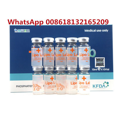 การละลายไขมัน Lipolab PPC การฉีด Lipolysis ท้อง 10 VIALS*8ml