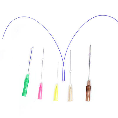 คอลลาเจนที่ซึมซึมได้ Pdo Thread Filler Cog 4d 6D W Cannula Lifting Thread