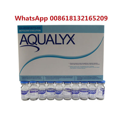 Aqualyx Solution PPC ไขมันละลายฉีด 10 ถัง X 8ml หน้าและร่างกายลดน้ําหนัก