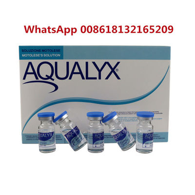 Aqualyx Solution PPC ไขมันละลายฉีด 10 ถัง X 8ml หน้าและร่างกายลดน้ําหนัก