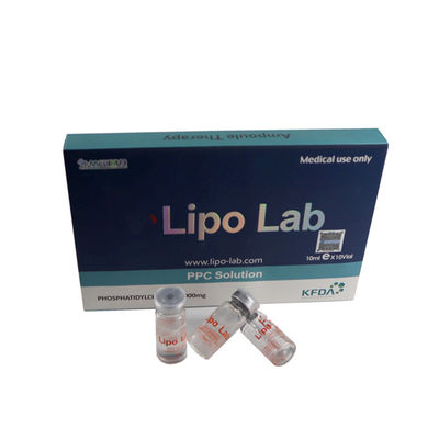 Lipo Lab Ppcs สลายเซลลูไลท์ การสูญเสียไขมัน การละลายน้ํามัน การฉีดน้ําหนัก ลดน้ําหนัก Lipo Lab 8ml X 10vail