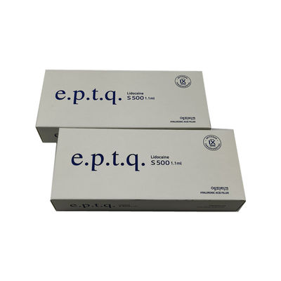 e.p.t.q. สารเติมผิวหนังกรดไฮยอลูรอนิกสลับกัน S100, S300, S500