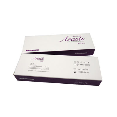 EPTQ e.p.t.q โซเดียมไฮยอลูโรเนตที่เชื่อมต่อกัน CE Certified HA Dermal Filler