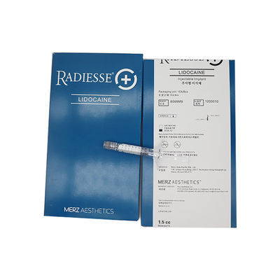 Radiess สารเติมผิวหนังและสารเติมริ้วรอย แคลเซียมไฮโดรคเซียปาไท 1.5 ml 0.8 ml