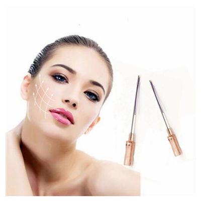 ใบตา ใบหน้า Pdo Thread Blunt Sharp Needle 4D 6D Cog Thread Lifting การยกเส้นใย