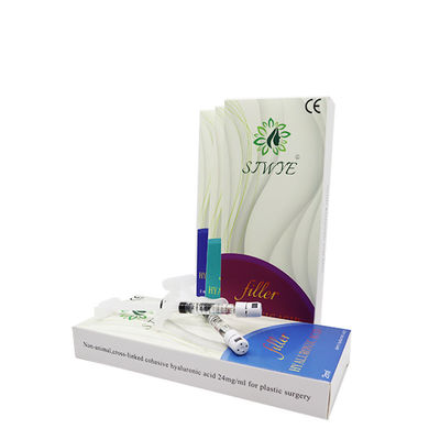 HA Filler Injection 1ml 2ml 5ml 10ml เติมผิวบนหน้าอกเพื่อกระชับ