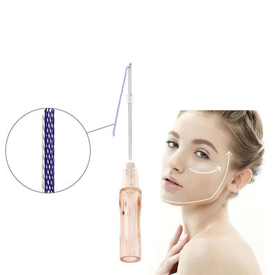 เกาหลี สแตนเลส V Line Absorbable Face Twist Mono Barbed Pdo Nose Lift Thread Tornado Cog 3D 4D 6D Pdo Thread สายด้าย
