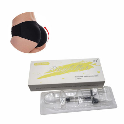 กรดไฮยอลูรอนิก 1ml 2ml 10ml Dermal Filler Breast Injection ราคาสําหรับการขยายหน้าอก