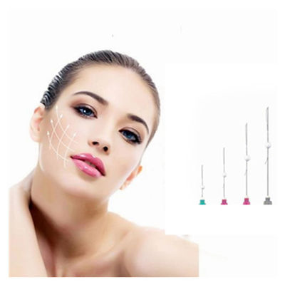 คุณภาพสูง ตา ใบตา ใบหน้า Pdo Thread Blunt Sharp Needle 4D 6D Cog Thread Lifting