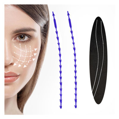 คุณภาพสูง ตา ใบตา ใบหน้า Pdo Thread Blunt Sharp Needle 4D 6D Cog Thread Lifting