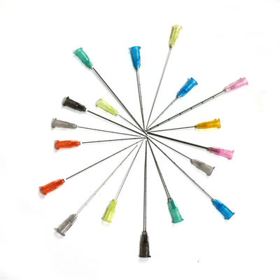 ความสวยงาม Micro Cannula หนาเข็มปลาย 14g 15g 16g 18g 22g 38mm 50mm 60mm 70mm