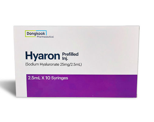 Hyaron Prefilled Inj Deep Skin Hydration Dermal Filler สําหรับฉีดในใบหน้า