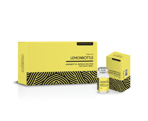 LEMON Bottle Ampoule Solution การละลายไขมัน การฉีด ผสมผสานไขมัน