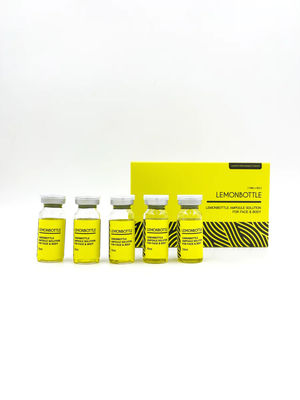 LEMONBOTTLE ลิโปลิซิสสําหรับการละลายไขมัน 1 X 10 ml ขวดยา การรักษาครั้งเดียว