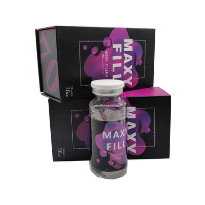 MAXYFILL HA Body Filler 70CC เครื่องเติมที่ฉีดได้ เครื่องเติมที่ไม่ใช้ในการผ่าตัด การขยายรูปร่างร่างกายและการชะลอรอยเหี่ยว