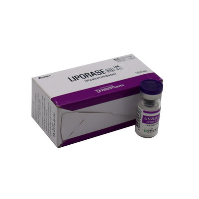 LIPORASE Enzyme Hydrolyzes Hyaluronic Acid การละลายกรดไฮยอลูรอนิก สารเติมผิวหนัง