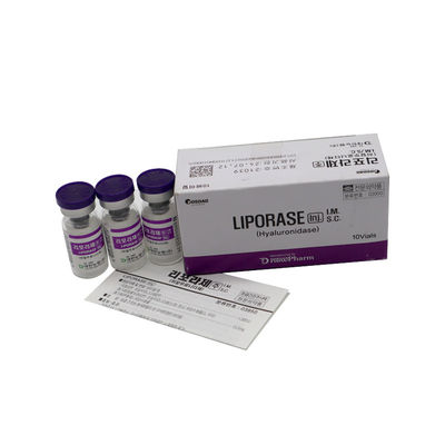 LIPORASE Enzyme Hydrolyzes Hyaluronic Acid การละลายกรดไฮยอลูรอนิก สารเติมผิวหนัง