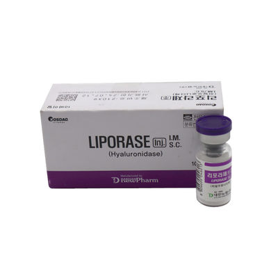LIPORASE Enzyme Hydrolyzes Hyaluronic Acid การละลายกรดไฮยอลูรอนิก สารเติมผิวหนัง