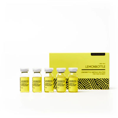 กระป๋องมะนาว 5 X 10ml แอมพูล โซลชั่นละลายไขมัน