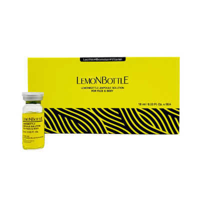 กระป๋องมะนาว 5 X 10ml แอมพูล โซลชั่นละลายไขมัน