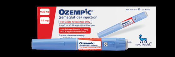 Ozempic Semaglutide การฉีด 0.5mg 1mg 2mg 1.5ml 3ml